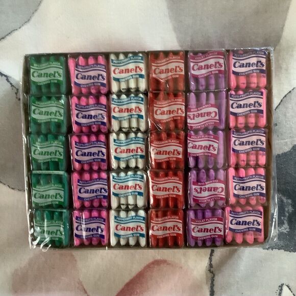 Canel's Chewing Gum Chiclets Box Original Fruit Flavored 60 Count 10.58oz Candy - Picture 1 of 3